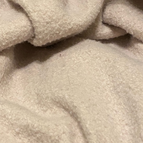 Zara Cropped, Dripped Shoulder, Batwing Sweatshirt - Picture 4 of 5